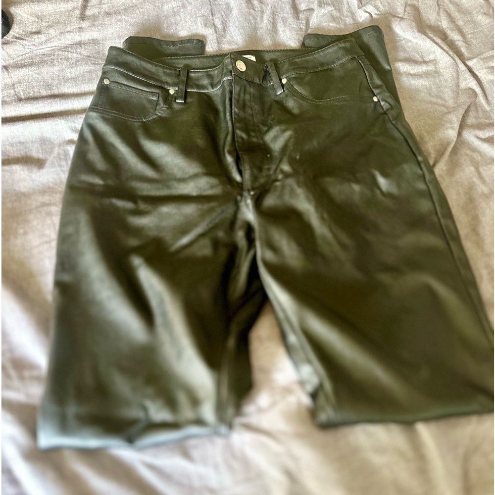 Súper sexy relaxed fit leather pants